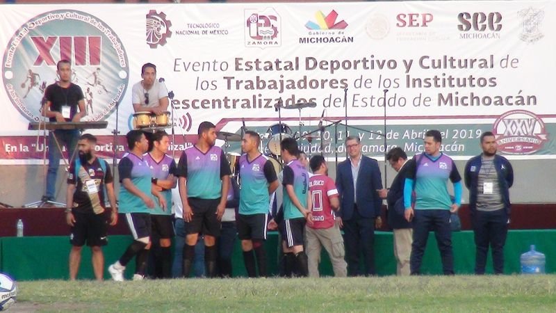 Evento Deportivo Cultural Trabajadores Tecnologicos Michoacán